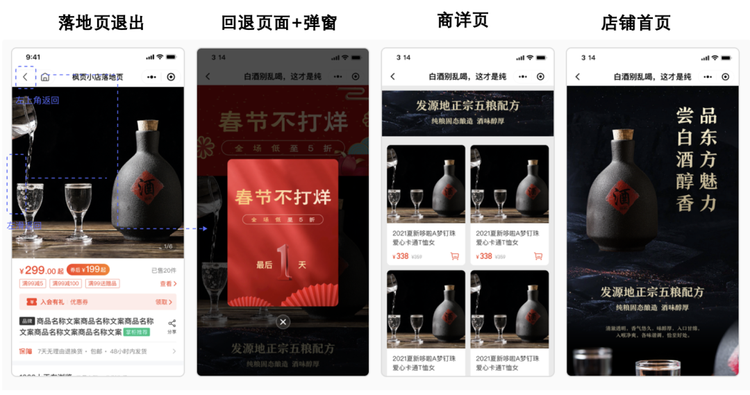 【回流營銷頁-鏈路介紹】