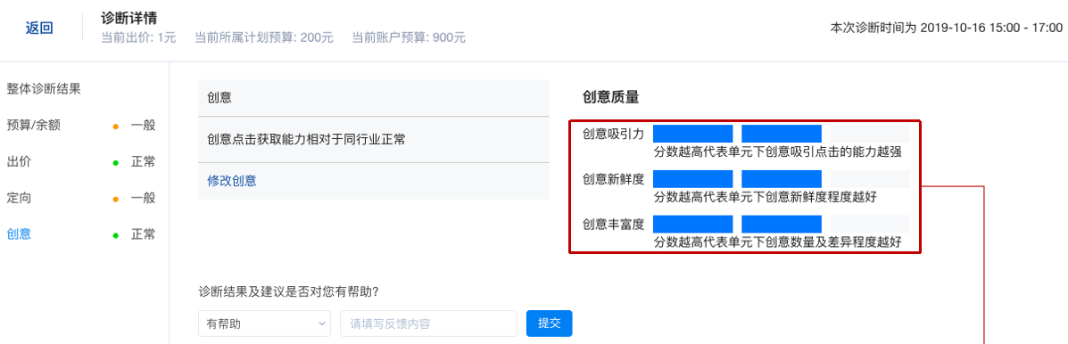 知乎廣告診斷創意