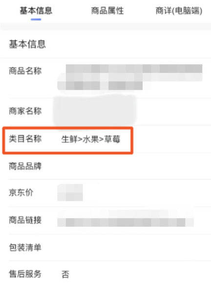 小紅書廣告類目信息