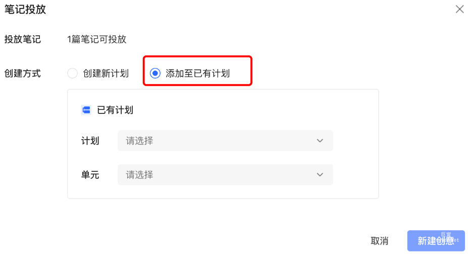 小紅書廣告筆記投放