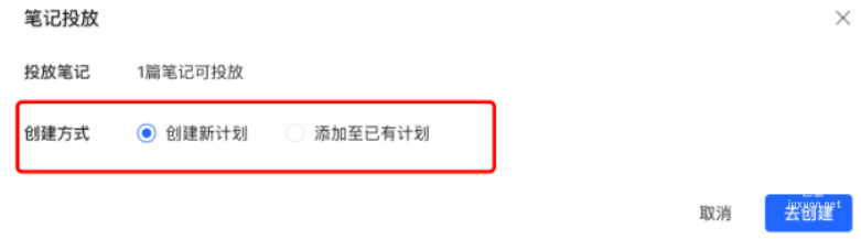 小紅書廣告筆記投放