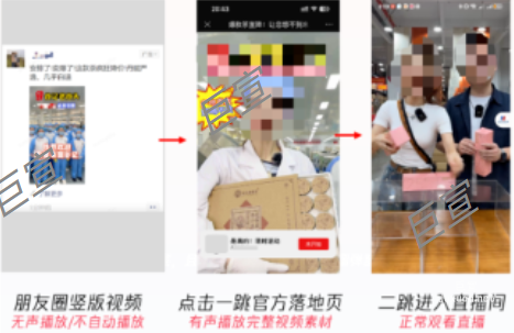 騰訊廣告平臺蹊徑建站 騰訊廣告平臺蹊徑建站   1、更豐富的營銷互動組件  落地頁編輯器支持十余種轉化功能組件的配置，能夠滿足各行業不同推廣目標和審美下的建站需求。    騰訊廣告蹊徑建站有豐富的互動組件 騰訊廣告蹊徑建站有豐富的互動組件   2、更全面的數據洞察報告  數據洞察模塊直觀展示轉化數據，同時支持將廣告數據反哺頁面熱力分析、頁面診斷、體驗分等能力，助力廣告主優化廣告頁面和投放鏈路，提升廣告轉化效果。    騰訊廣告蹊徑落地頁數據分析 騰訊廣告蹊徑落地頁數據分析   3、更便捷的全流量通投能力  落地頁在騰訊廣告全流量可投，無需為不同流量渠道重復制作流程。    4、更流暢的廣告體驗  落地頁在微信流量下使用原生播放效果，提供更流暢的廣告瀏覽與跳轉體驗，轉化效果更優。    5、常見QA  ① 誰能應用？  官方落地頁在非微流量相關產品能力預計在8月內完成升級，9月起廣告主可在全流量應用官方落地頁投放。建議廣告主優先在微信流量測試官方落地頁，非微流量優先應用原生推廣頁。    ② 需要開白嗎？是否會影響使用已發布的原生/蹊徑頁？  目前產品能力已全量無需開白，平臺預計在9月關閉原生落地頁&蹊徑落地頁編輯器，廣告主將無法在原生/蹊徑推廣頁平臺進行落地頁創建、編輯等操作；歷史發布的原生/蹊徑落地頁資產會保留，并支持持續投放。    二、投放技巧，高效起量 我們總結了過去一個月中的兩個優秀投放案例，供各位商家探索獲客起量新解法。    1、PCAD 流量拓展新案例  生鮮菌菇客戶低成本拓展PCAD版位帶來穩定增量，有效拉新同時實現高ROI達成    （1）為什么要拓展PCAD版位? ●低成本高轉化拓量 ●老素材新流量延續拿量周期 ●年輕客群探索 ●官方額外扶持護航  生鮮菌菇行業客戶拓量騰訊PCAD版位 生鮮菌菇行業客戶拓量騰訊PCAD版位   2、直播X朋友圈二跳新案例  朋友圈二跳直播間鏈路上線，競價cpm及廣告條均消耗提升2倍！  （1）二跳鏈路示意：朋友圈豎版視頻引流直播間、小程序直購時，用戶點擊外層后先一跳進入官方落地頁觀看完整有聲視頻，再點擊二跳進入直播間。    image.png  微信朋友圈廣告二跳鏈路示意圖