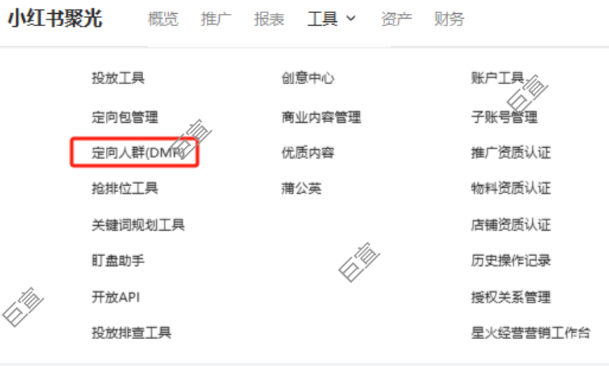 小紅書聚光廣告平臺DMP工具如何用？