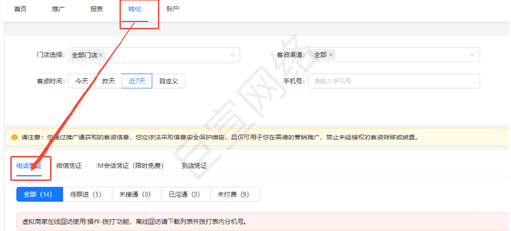 高德地圖廣告推廣通的用戶到店跟客資線索有什么不一樣？